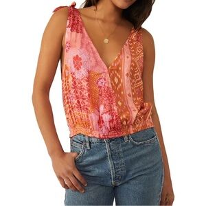 Free People tied to you top NWT size large